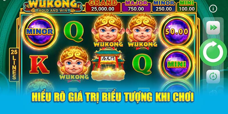 Hướng Dẫn Cách Chơi Tây Du Ký 188V Đơn Giản Nhất 4 Hiểu rõ giá trị biểu tượng khi chơi tây du ký